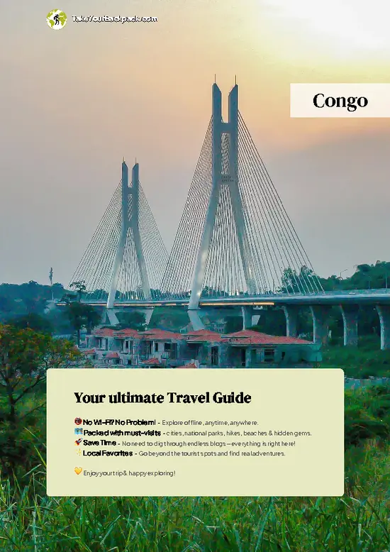 example page 0 from our offline Travel Guide for Republic of the Congo